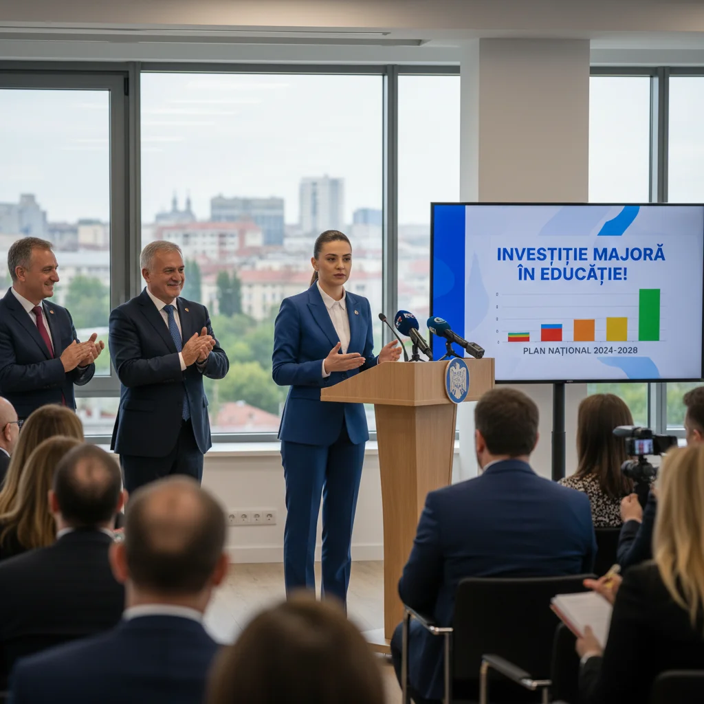 Prefecta tânără dezvăluie o investiție semnificativă în educația locală!