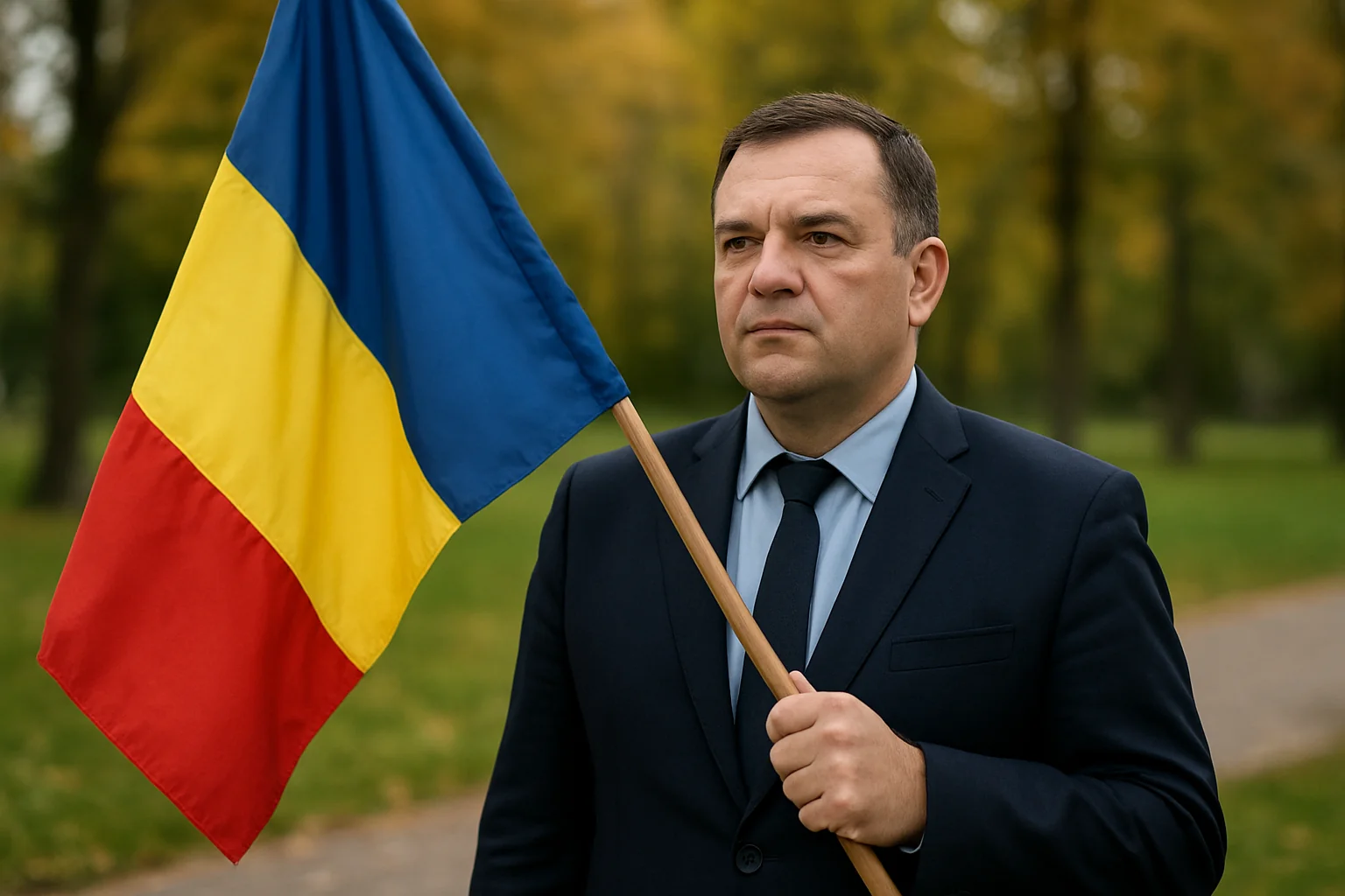 Primarul din Bradu, mesaj de Ziua Drapelului Național