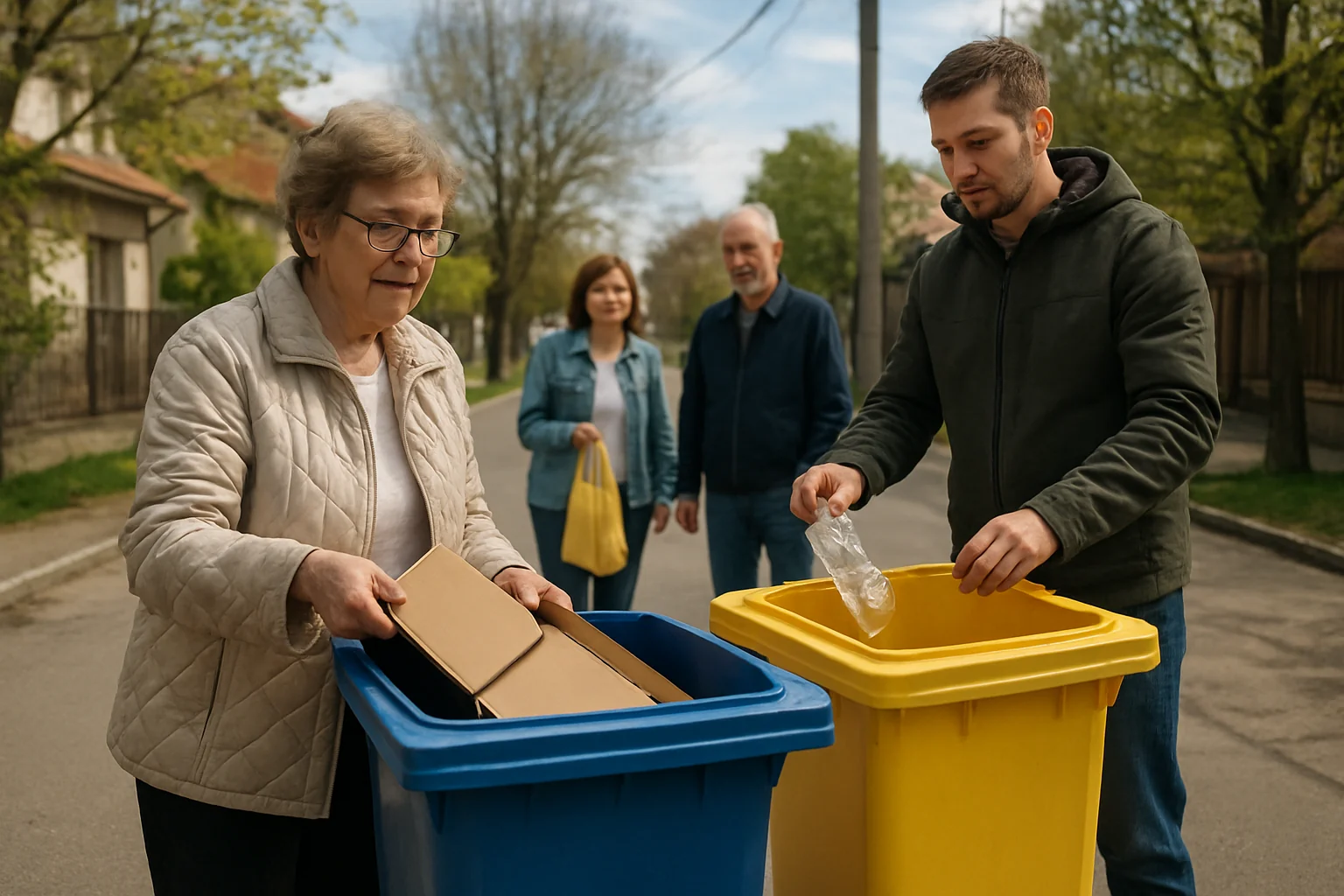Programul de colectare a deșeurilor reciclabile în Pitești – aprilie 2026