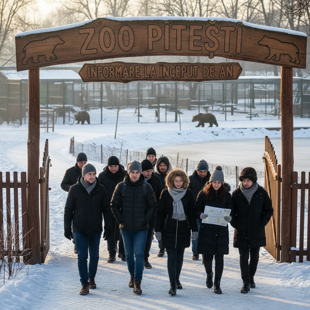 Programul Grădinii Zoologice din Pitești în sezonul rece, anunțat la început de an