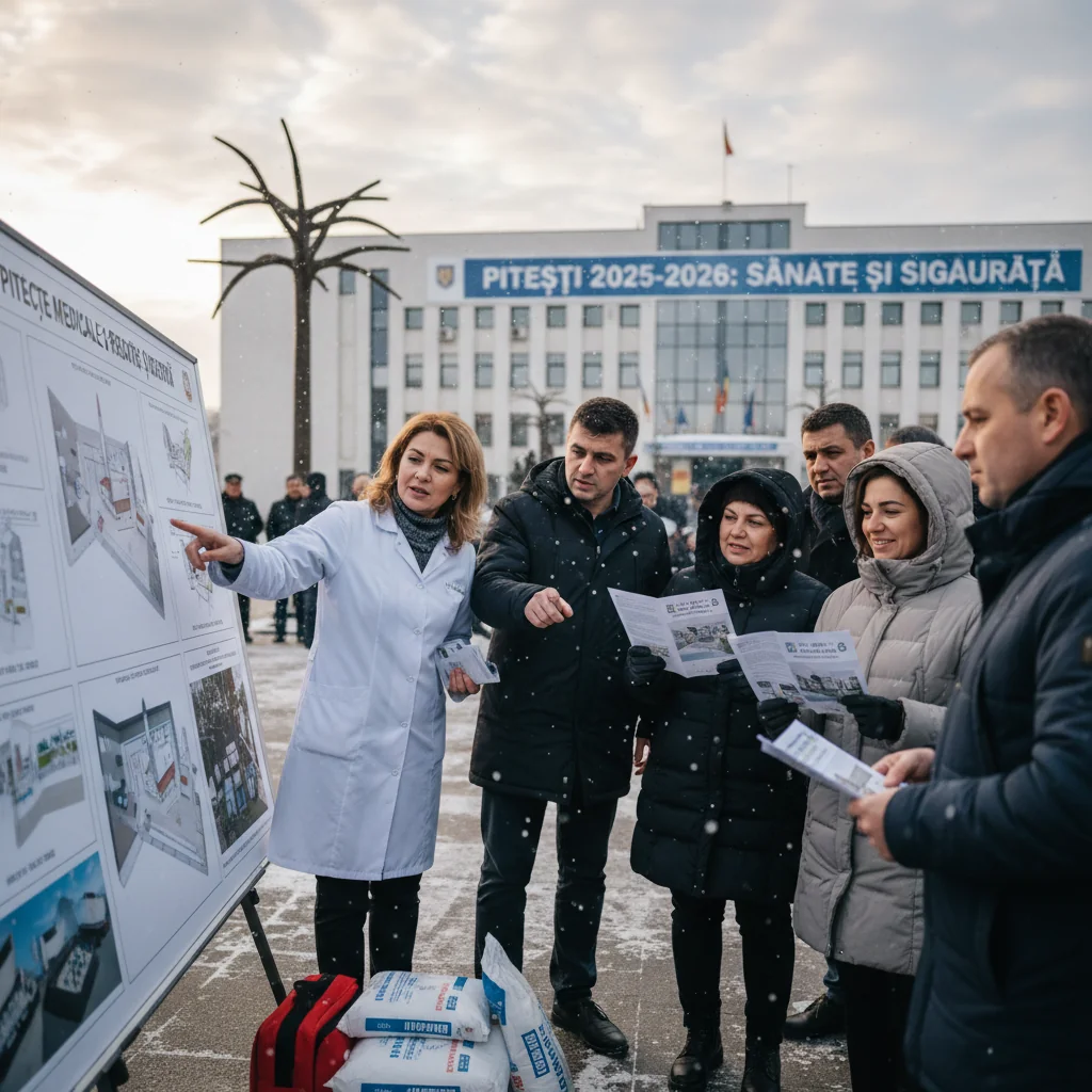 Proiecte medicale și pregătire pentru iarnă în Pitești — ce trebuie să știe locuitorii (Pitești, 2025-12-24)