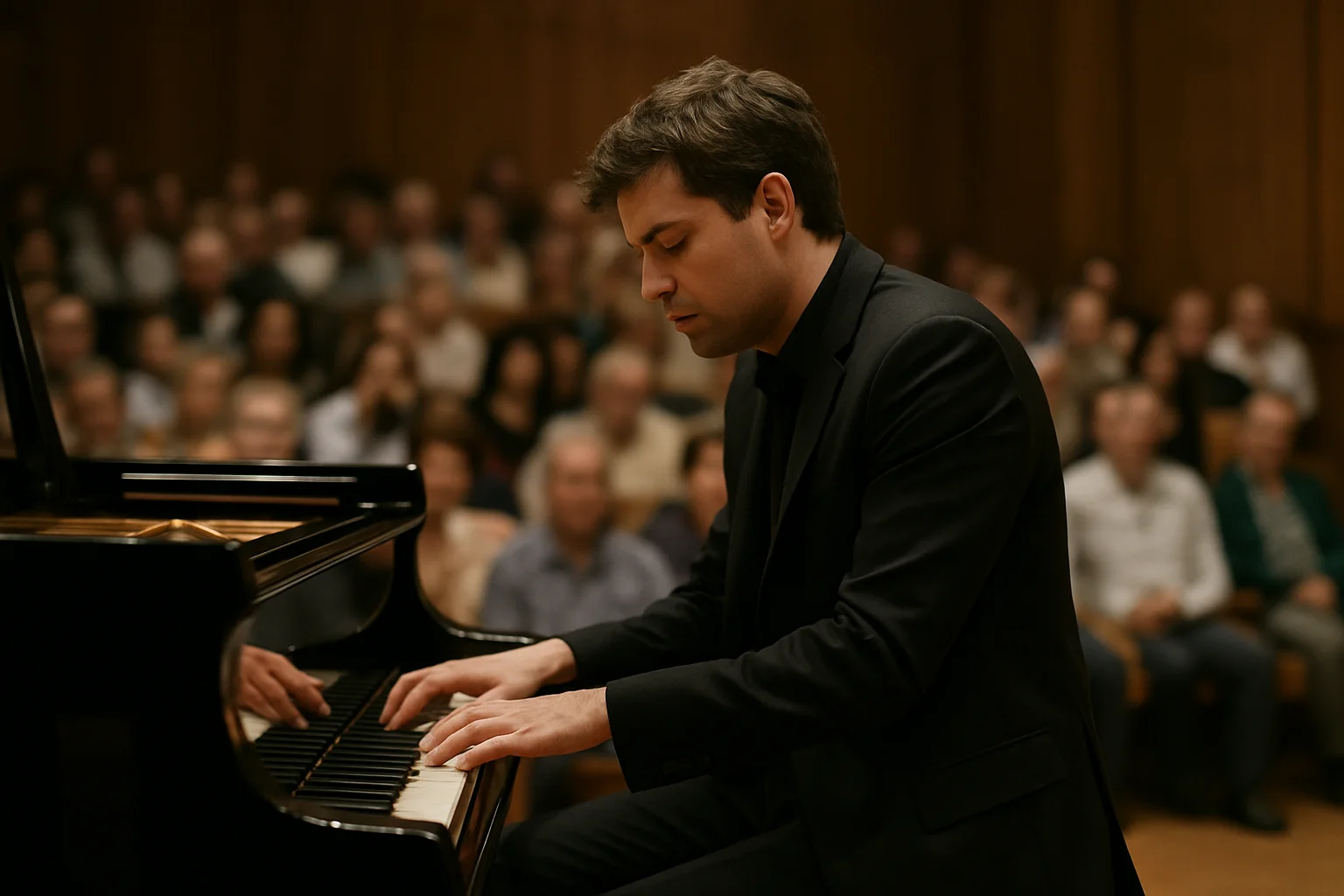 Recital de pian Matei Ilia Rădulescu la Pitești