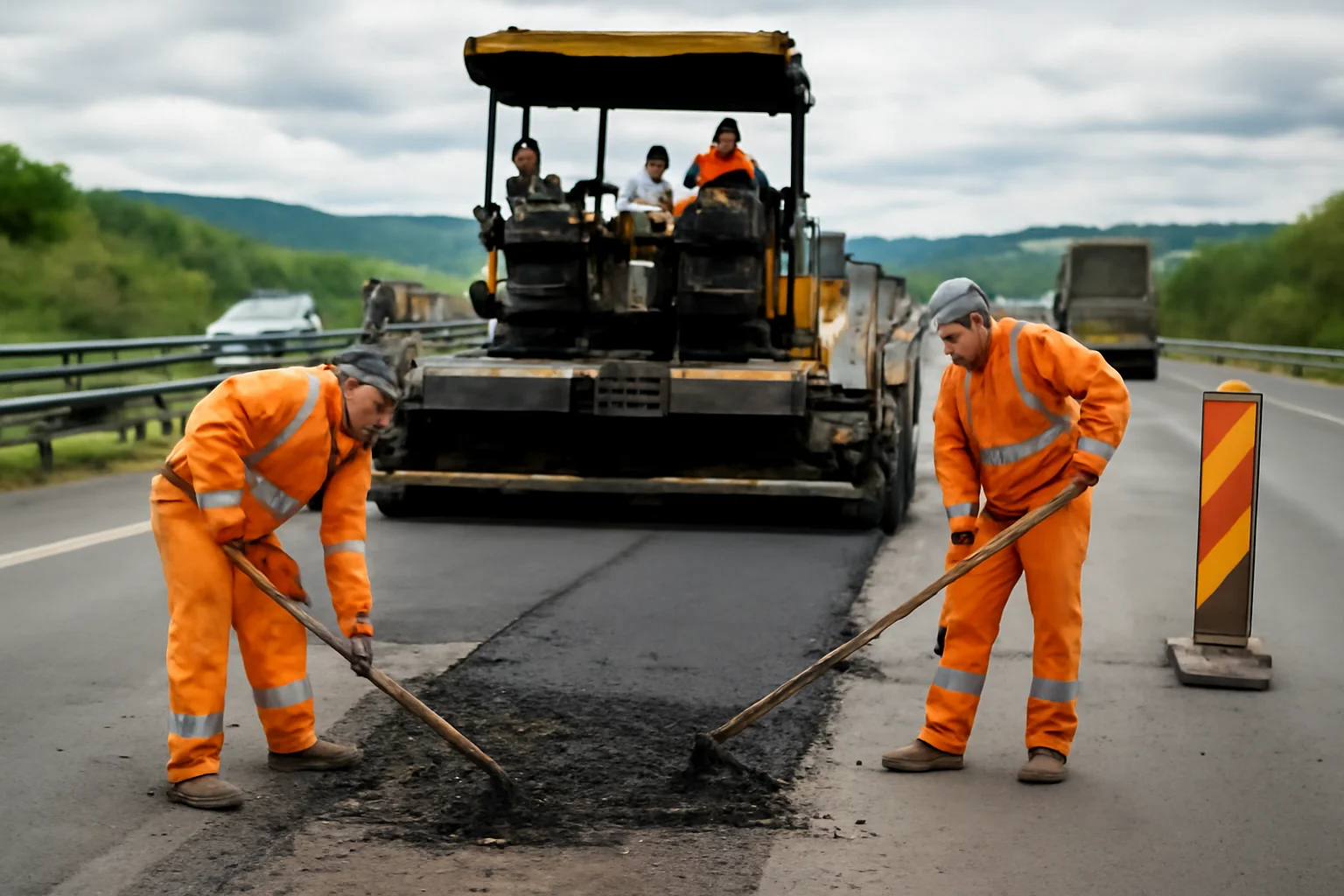 Restricții de trafic pe A1 în zona Pitești pentru lucrări de reparații la carosabil
