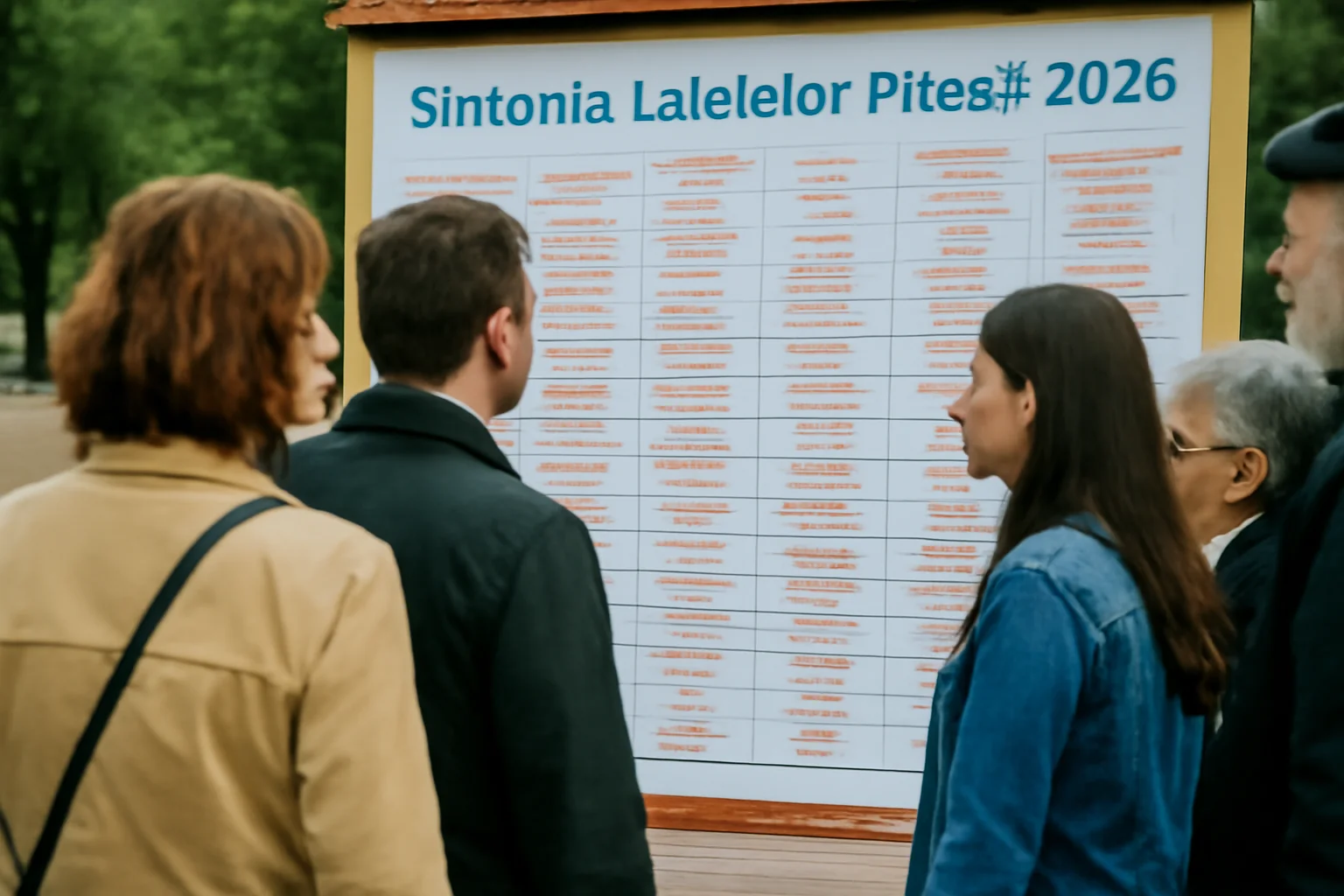 Simfonia Lalelelor Pitești 2026: program detaliat pe zile