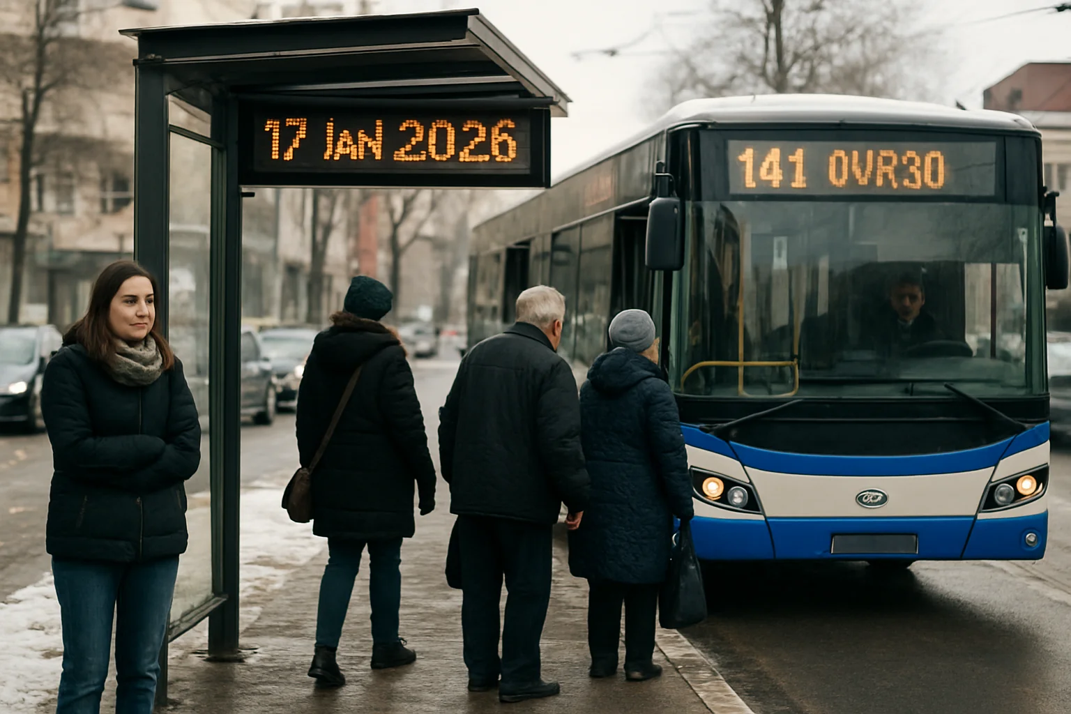 Situația actuală a transportului local în Pitești – 17 ianuarie 2026