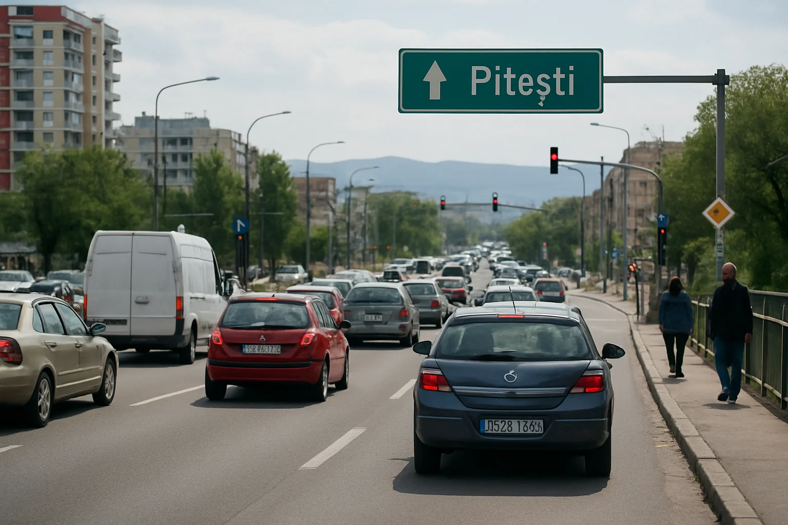 Situația traficului și infrastructurii rutiere în Pitești la început de mai 2026