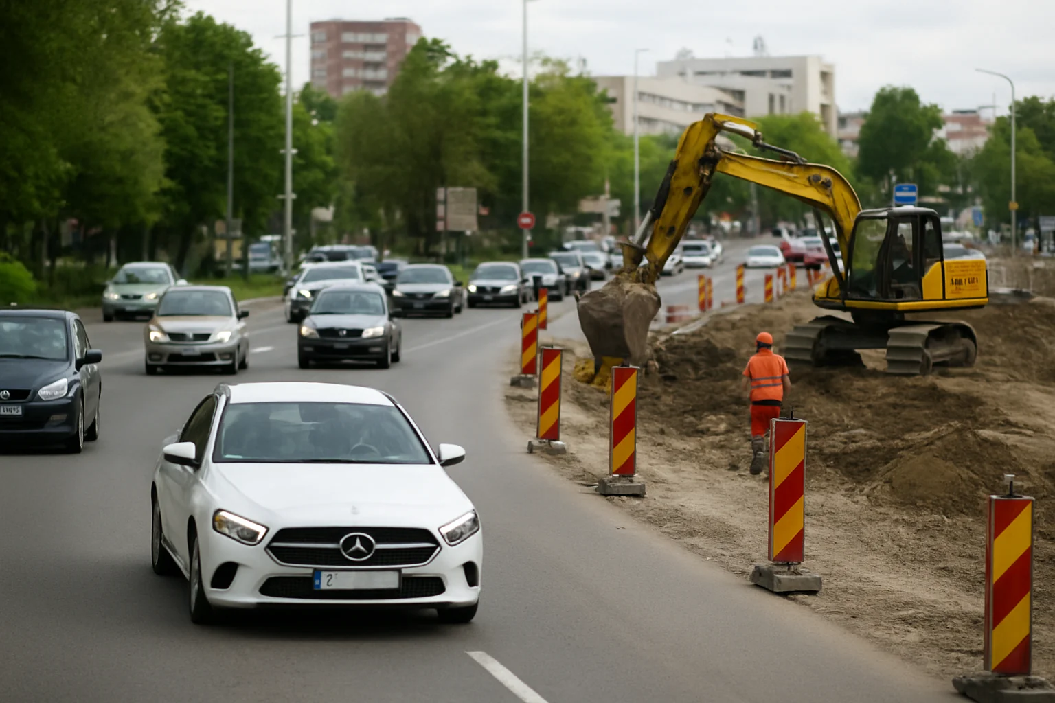 Situația traficului și lucrările de infrastructură în Pitești în perioada 2026-05-08
