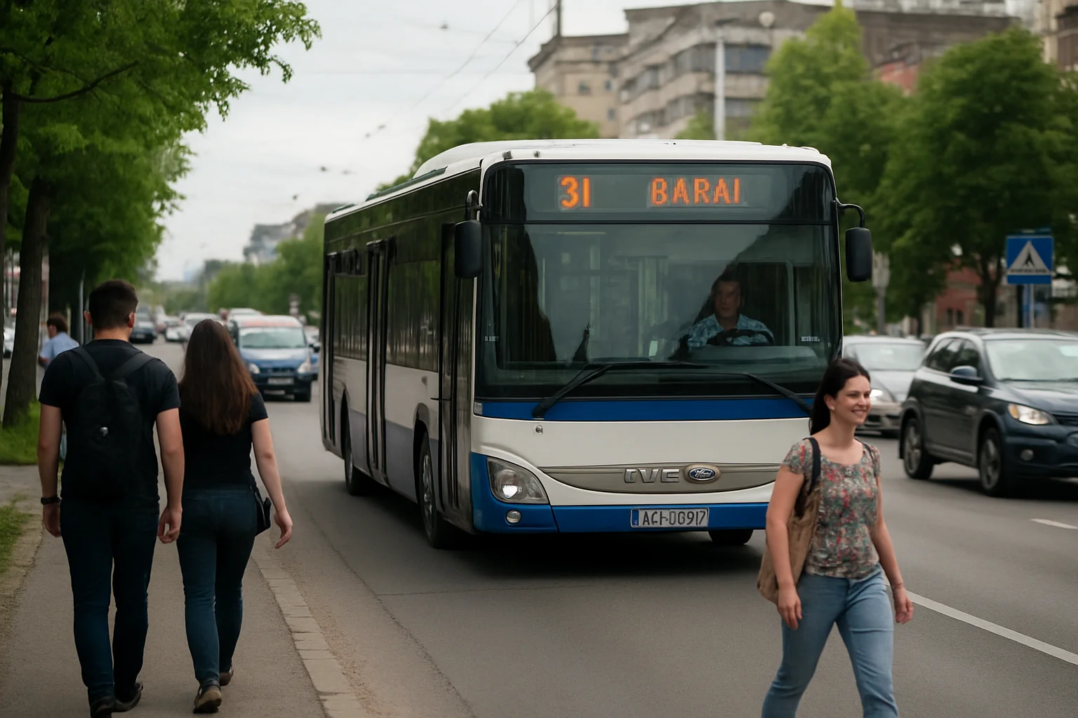 Situația traficului și transportului public în Pitești – 10 mai 2026