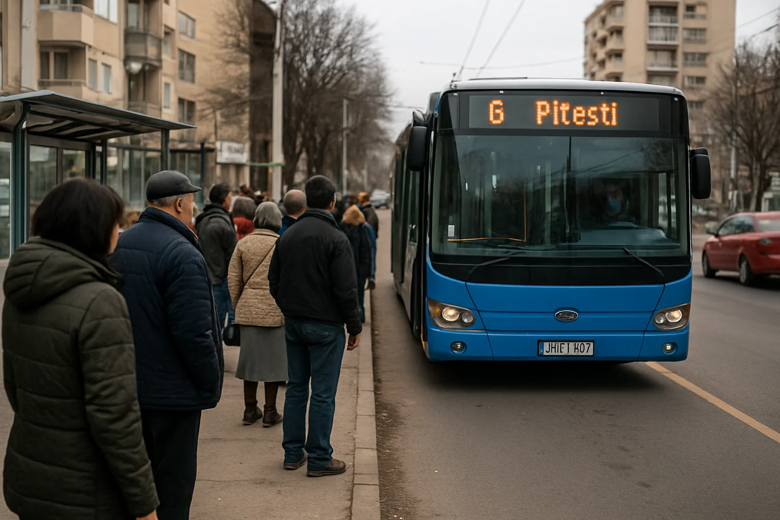 Situația transportului public în Pitești la început de 2026