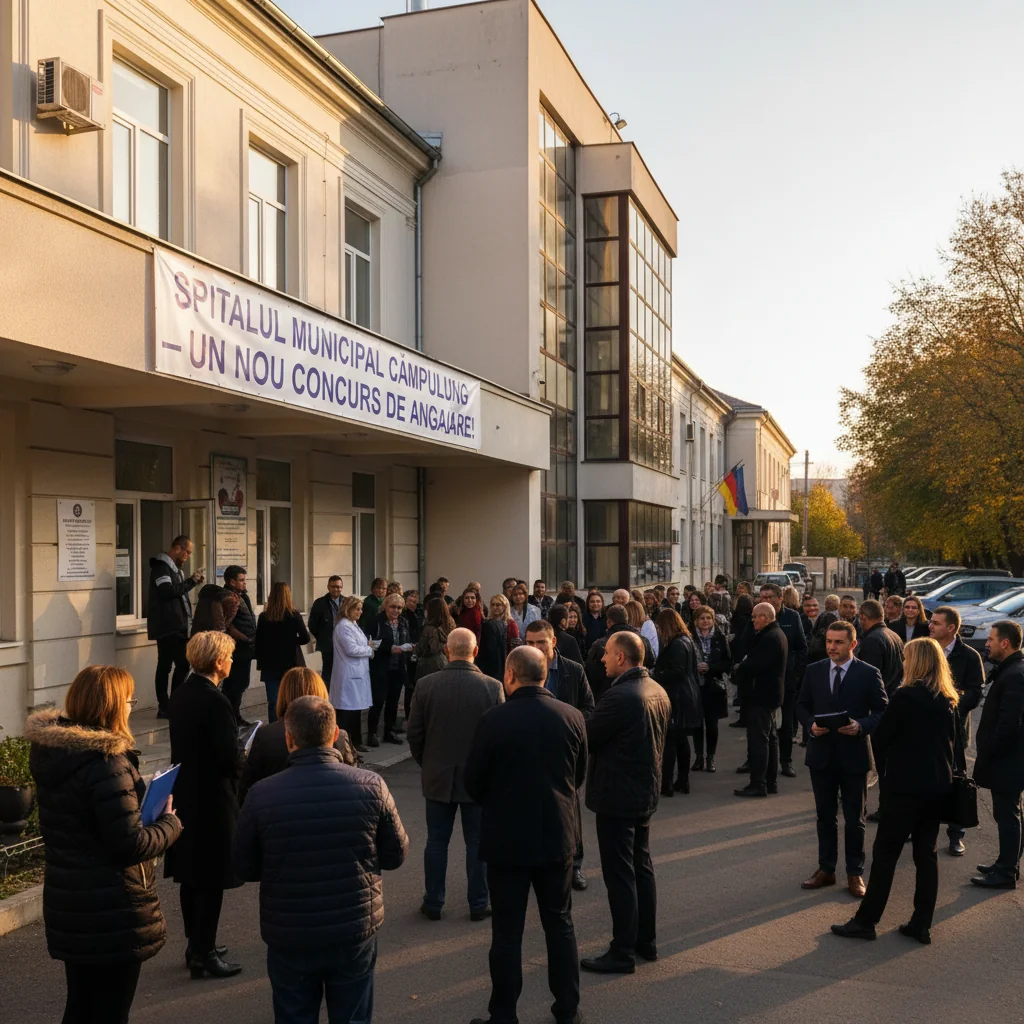 Spitalul Municipal Câmpulung anunță un nou concurs de angajare pentru personal medical