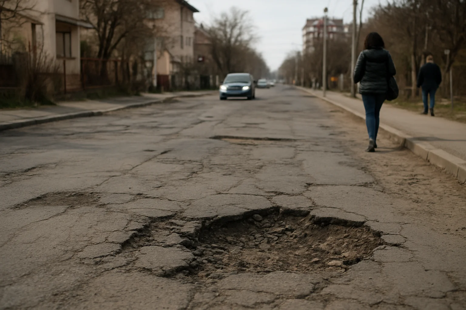 Starea infrastructurii rutiere în Pitești – martie 2026
