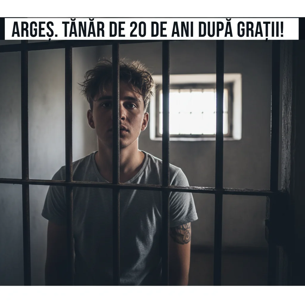 Tânăr de 20 de ani condamnat și încarcerat