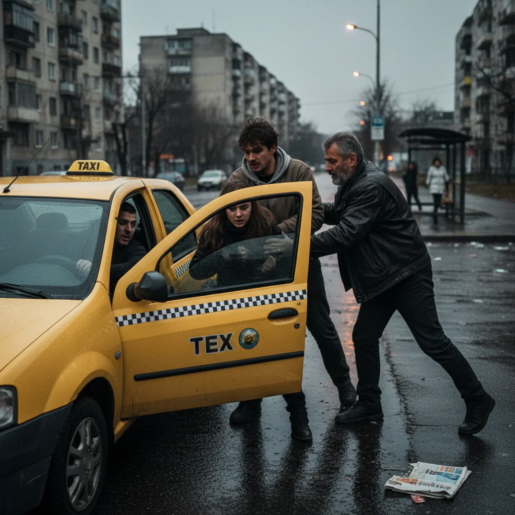 Tânără de 19 ani luată cu forța dintr-un taxi în Pitești de concubin și tatăl acestuia