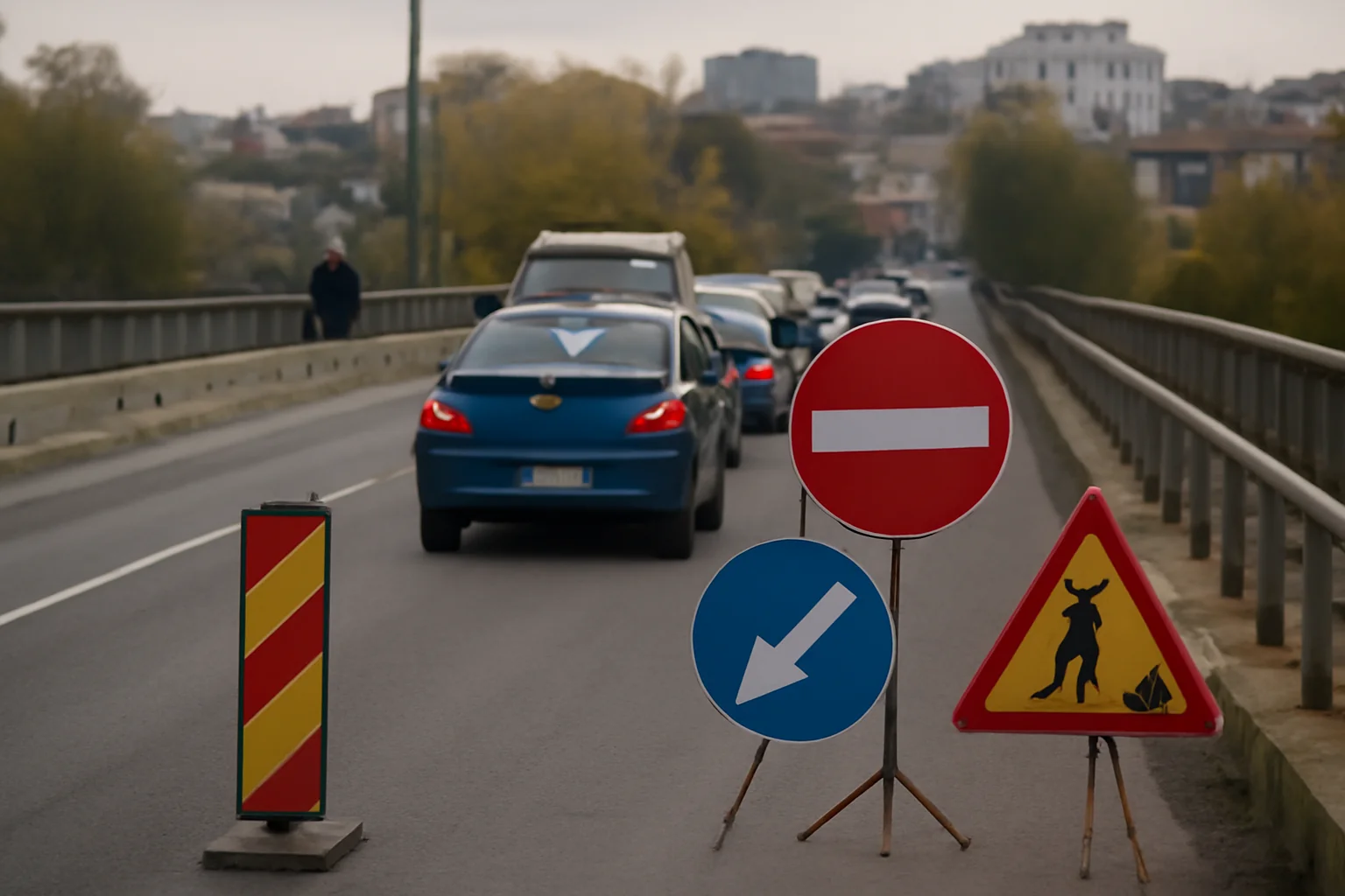 Trafic rutier restricționat pe podul peste Argeș din Pitești, în weekendul 9–10 iulie